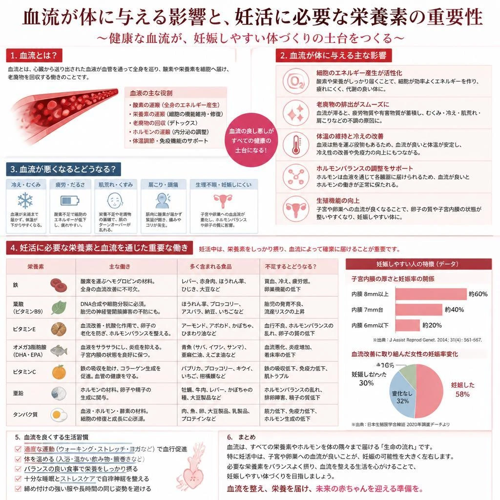 血流改善のメカニズム
